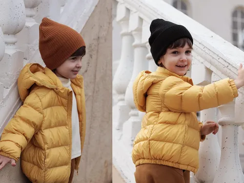 Miniatura 2 de LMLALML Gorro para niños pequeños, elegante gorro de invierno de punto para niños pequeños