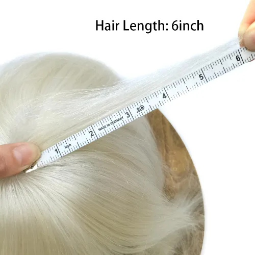 Miniatura 8 de Toupee - Pieza de cabello humano real para hombre, sistema de reemplazo de encaje suizo suave para hombre, pieza de pelo tipo tupé, protesis capilar