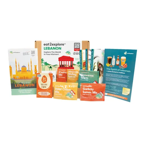 Miniatura 19 de eat2explore Kit de cocina global para adultos, recetas auténticas, especias esenciales y maridajes de bebidas, perfecto para citas nocturnas