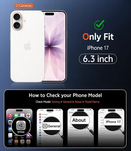Miniatura 437 de FNTCASE Funda para iPhone 13 Pro-Max: Fundas magnéticas transparentes compatibles con Magsafe Slim anti amarillamiento protección contra caídas
