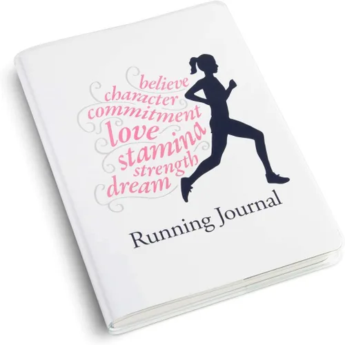 Gone For a Run Agenda 2024 | Believe Running Girl, diario de entradas de registro diario para corredores