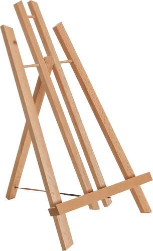US Art Supply Caballete con armazón en forma de A, para exhibir sobre la mesa, tamaño mediano, 14 pulgadas de alto (1).