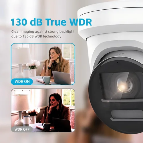 Miniatura 6 de DS-2CD2387G2-LU Cámara IP Hik 8MP Color-VU de 0.157 in, cámara de red de torreta 4K PoE para interiores y exteriores con detección
