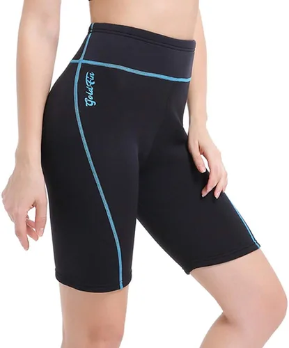 GoldFin - Traje de neopreno corto para mujer de 2 mm, traje corto de neopreno para deportes acuáticos, surf, buceo, natación, kayak
