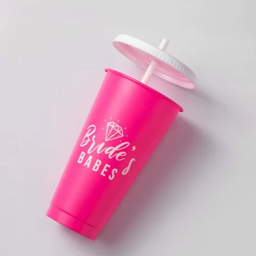 Miniatura 3 de Pop Fizz Designs Vasos para despedida de soltera – Paquete de 10 Vasos para novia y dama de honor Suministros para fiesta de novia y regalos