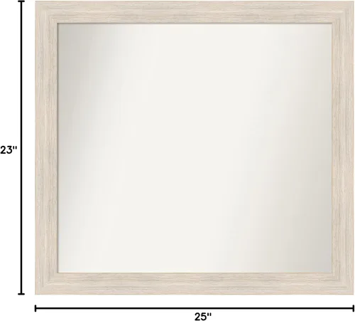 Miniatura 1065 de Amanti Art Espejo personalizado, espejo estrecho de baño de oro blanco, espejo de pared o espejo de tocador de baño sobre el fregadero