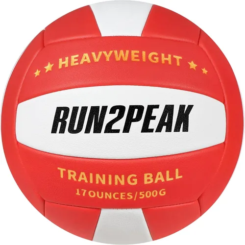 Miniatura 15 de RUN2PEAK Setter Training Volleyball Official Size 5 Volleyballs Heavy Weight Ball PU Practice Volley Balls for Indoor Rebounder Equipment Setters