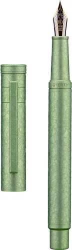 Miniatura 17 de Hongdian Bolígrafo Rollerball Bosque Azul Oscuro con Repuesto de Tinta Negra Schmidt, Diseño Clásico con Estuche de Metal para Firma de Negocios