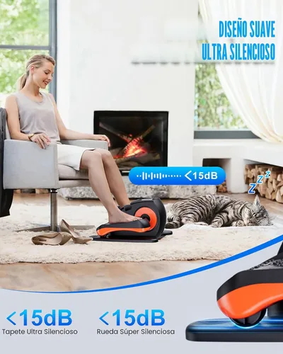 Miniatura 5 de Putnen Under Desk Elliptical Machine, Electric Elliptical Leg Exerciser for Seniors with 12 Adjustable, Portable Quiet Elliptical Exercise Machine