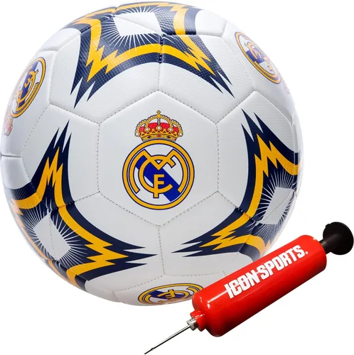 Miniatura 4 de Icon Sports Balón de fútbol oficial del Real Madrid CF RM154BLT-Blanco