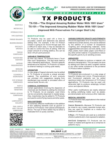 Miniatura 9 de Polvo solidificante TX-151 – Ideal para moldeo, fines educativos y más – Aditivo hidrófilo para el agua, no tóxico, fabricado en los Estados Unidos