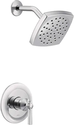 Miniatura 2 de Moen UTS3912EP Flara M-CORE 3-Series 1-Handle Eco-Performance - Juego de molduras de ducha con válvula requerida, cromo Cromado