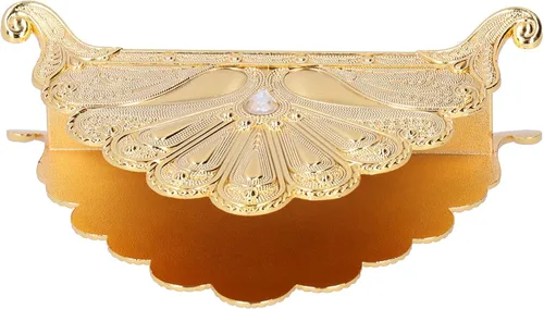 Miniatura 3 de Retro Napkin Holder, Table Tissue Dispenser, European Style Serviette Rack with Powder - Coated Steel Finish, Zinc Alloy Napkin Organiser for