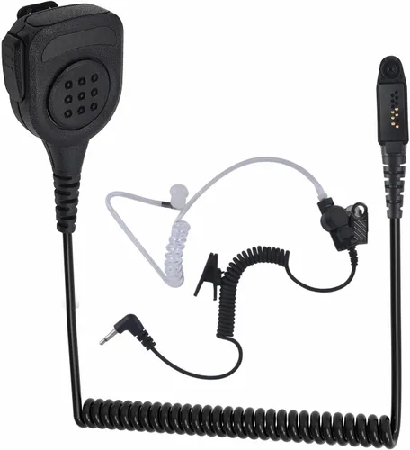 Miniatura 13 de WODASEN Micrófono de altavoz de radio impermeable Walkie Talkie Micrófono de mano para Retevis Ailunce HD1 RT29 RT47 RT47V RT48 RT82 RT83 RT87 NR30
