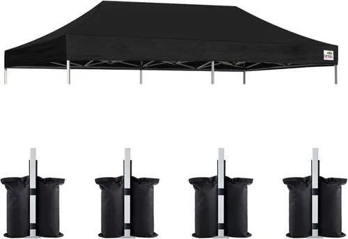 Miniatura 80 de Eurmax USA toldo desplegable de repuesto, cubierta superior para tienda de campaña, armado instantáneo, solo la cubierta superior, 4 bolsas