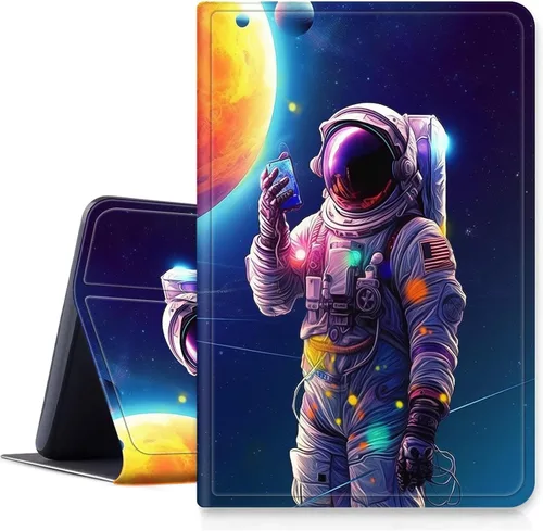 Miniatura 15 de Funda para tablet Amazon Kindle Fire HD 10 y 10 Plus de 10.1" (11ª generación, versión 2021), funda plegable con función de encendido y apagado