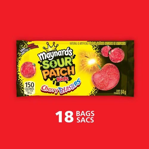 Miniatura 3 de Maynards Caramelos de cereza ácida, 64 g/2.26 oz (18 quilates), (importado de Canadá)