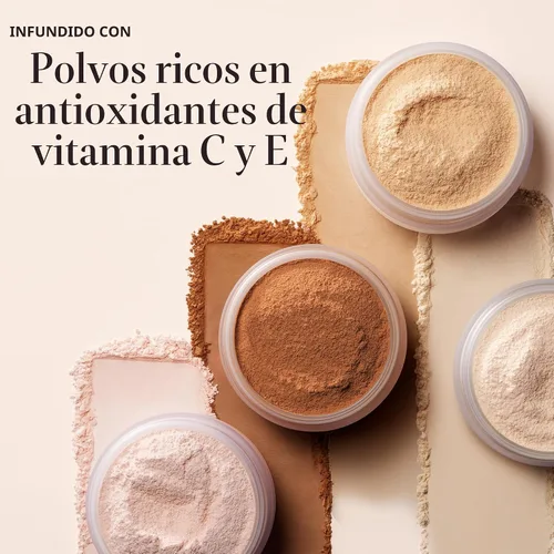 Miniatura 5 de Laura Mercier Polvo de ajuste suelto translúcido, control de brillo las 24 horas, acabado mate suave, impregnado con vitaminas C+ E, uso duradero