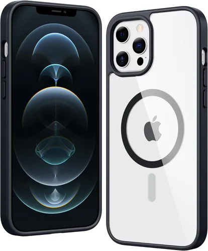 Miniatura 1620 de FNTCASE Funda para iPhone 13 Pro-Max: Fundas magnéticas transparentes compatibles con Magsafe Slim anti amarillamiento protección contra caídas