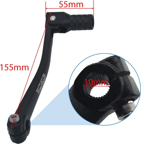 Miniatura 2 de Palanca de cambio de engranajes de motocicleta de aluminio CNC, palanca de cambios de pedal plegable para 50cc 110cc 250cc CRF50 XR50 XR CRF Dirt