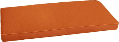 Miniatura 21 de Sorra Home CBENCH - Cojín de banco para interiores y exteriores, 60 pulgadas de ancho x 18 pulgadas de profundidad, color plateado fundido Sunbrella