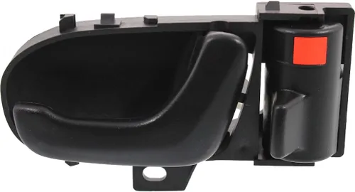 Miniatura 9 de Para Geo Metro 1992 1993 1994 Manija de puerta interior delantera, lado del conductor texturizado negro Con botón de bloqueo de puerta Recorte