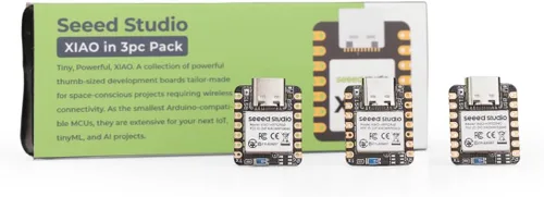Miniatura 2 de XIAO nRF52840 Paquete de 3 piezas: NFC, antena Bluetooth 5.0 integrada, compatible con Arduino, MicroPython, CircuitPython, tinyGo, Zephyr
