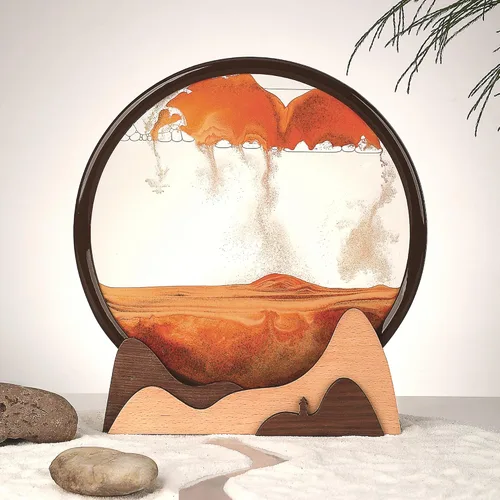 Miniatura 3 de BelaRola Arte de Arena en Movimiento Líquido en Movimiento 3D Paisaje Marino Profundo Arte de Arena en Movimiento Imagen de Arena en Movimiento Arte