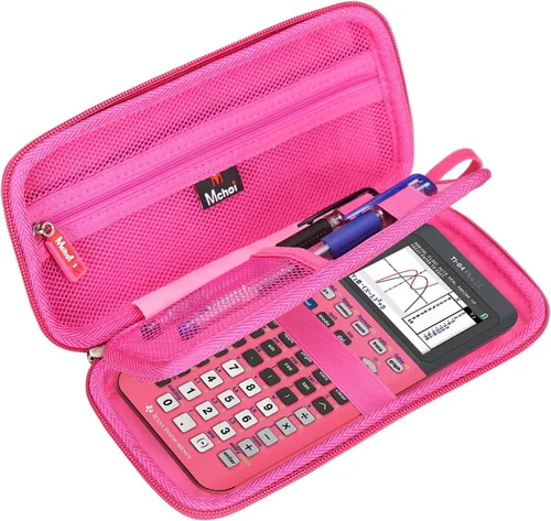 Miniatura 8 de Mchoi Funda rígida a juego con calculadora gráfica Texas Instruments TI-84 Plus CE/TI-83 Plus/TI-84 Plus CE/TI-83 Plus/Casio fx-9750GIII, bolsillo