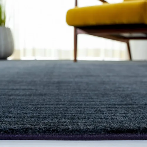 Miniatura 4 de SAFAVIEH Vision Collection - Alfombra de 4 x 6 pies, color negro, diseño moderno degradado, no desprende pelusa y fácil de limpiar, ideal para sala