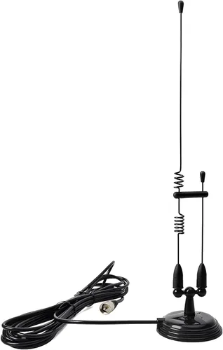 UAYESOK Antena móvil magnética de aumento de señal, actualización para HT, 6.6 ft/27.6 in y GMRS Antena de radio Jamón PL259 para Baofeng UV-5R