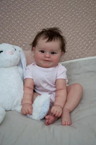 Miniatura 2 de iCradle - Muñecas Reborn de 20 pulgadas, muñeca de bebé recién nacida de 50 cm, muñeca de bebé recién nacida de aspecto realista, muñecas de tela