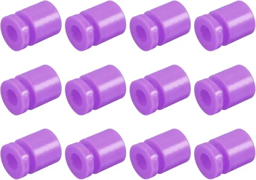 Miniatura 9 de MECCANIXITY Bolas de goma antivibración RC para control remoto F4 F7 controlador de vuelo M3x4.0.236 in bolas de absorción de impactos (púrpura)