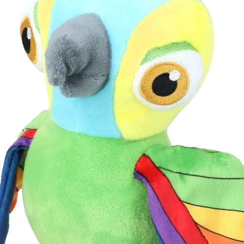 Miniatura 3 de La Granja De Zenon - Pepe Interactivo Loro 20CM - Peluche Musical - Repetir, Caminar y Tocar Canciones - El Reino Infantil