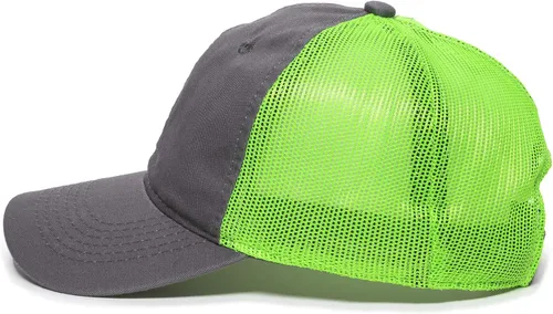 Miniatura 5 de Gorra para Exterior con Malla en la Parte Posterior Carbón/verde neón