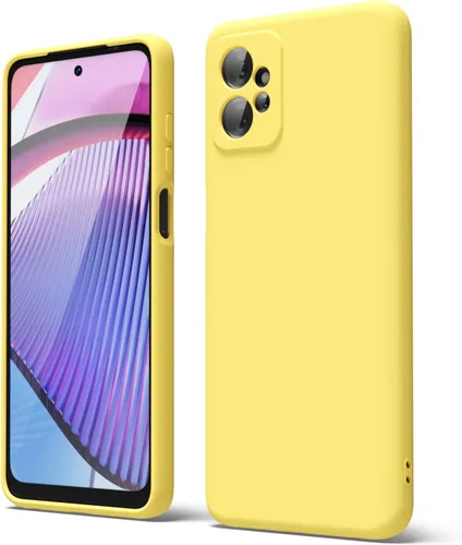 Miniatura 8 de oakxco para Motorola Moto G Power 2022 Funda de teléfono/Moto G Play 2023 Funda de teléfono de silicona líquida, goma de goma delgada y suave en gel