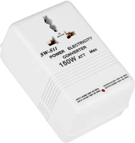Miniatura 5 de Adaptador de viaje del convertidor de voltaje de 150 W, convertidor de corriente AC110V/120V a 220V/240V Step-Up & Down Transformador