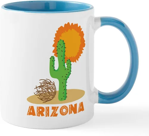 Miniatura 36 de CafePress ARIZONA Mugs Taza de café de cerámica de 11 oz (11.0 fl oz)