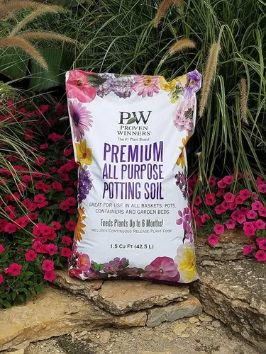 Miniatura 5 de Proven Winners Premium - Tierra para maceta multipropósito de alta calidad, bolsa de 1.5 pies cúbicos