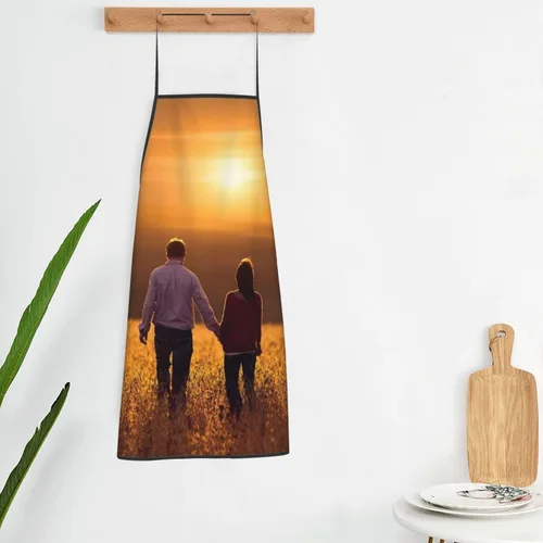 Miniatura 6 de Delantal de chef personalizado para hombres y mujeres, para cocinar, con nombre, logotipo, foto, regalos de cocina para familiares y amigos