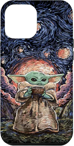 Miniatura 26 de Star Wars: The Mandalorian The Child Starry Night Style - Carcasa para iPhone 17