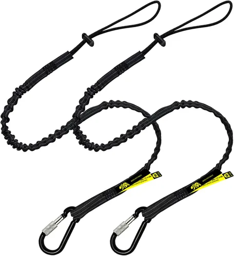 Miniatura 11 de BearTOOLS 0921S - Cordón para herramientas con conector único y extremo de bucle ajustable, longitud estándar, límite de peso máximo de 17.6