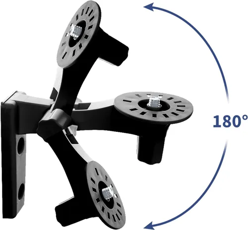 Miniatura 4 de Soporte de pared ajustable compatible con WYZE Cam Pan V3/V4/V2 Blink Mini cámara panorámica, rotación de ángulos de 180 grados para pared