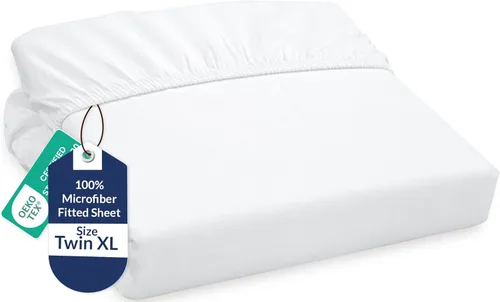 Miniatura 115 de Royale Linens Sábana Bajera King - Microfibra Cepillada Ultra Suave 1800 - Sábanas Inferiores de Lujo Hotelero - Sin Arrugas y Resistente a la Rosa