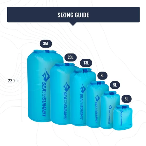 Miniatura 8 de Sea to Summit Ultra-Sil Dry Bag, Ultralight Waterproof Dry Storage Anaranjado