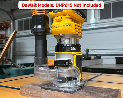 Miniatura 4 de Adaptador de manguera para enrutadores DeWalt y Milwaukee - DCW600B, DWP611, 2723-20 - Fabricado en Estados Unidos (manguera de 1-1/4 pulgadas)