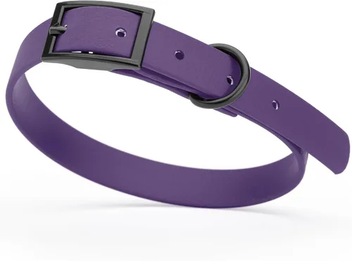 Miniatura 138 de Dogline Biothane - Collar impermeable para perro con hebilla de liberación rápida, resistente cincha de nailon recubierta con resistente y a prueba