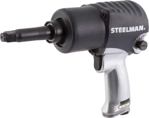STEELMAN Llave de impacto resistente de 102-4 1/2 pulgadas con yunque de 2 pulgadas martillo gemelo