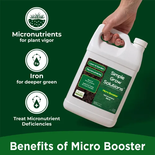 Miniatura 3 de Fertilizante orgánico de micronutrientes para césped, soluciones simples de cultivo, fertilizante de jardín y césped, cultivador, jardinero