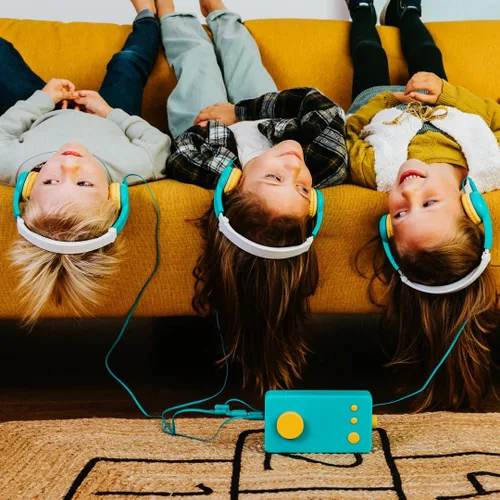 Miniatura 2 de Lunii - Auriculares Octave - Para niños de 3 a 8 años - Plegables, personalizables, volumen estéreo limitado - Compatible con My Fabulous Storyteller